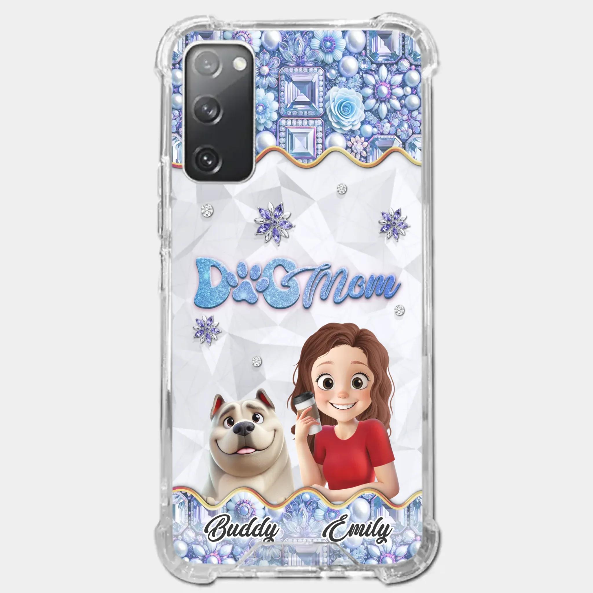 My Dog, My Family - Dog Personalized Custom Clear Phone Case - Gift For Pet Owners, Pet Lovers - Image 37
