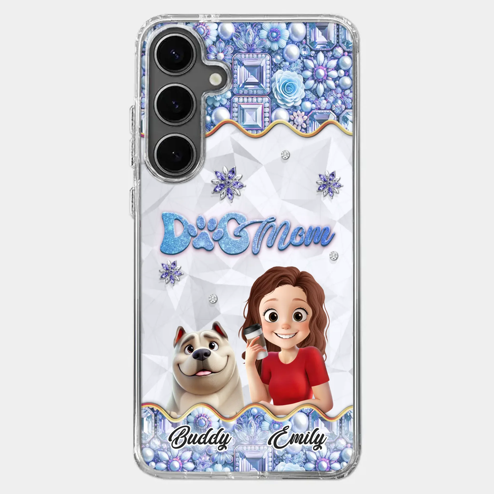 My Dog, My Family - Dog Personalized Custom Clear Phone Case - Gift For Pet Owners, Pet Lovers - Image 42