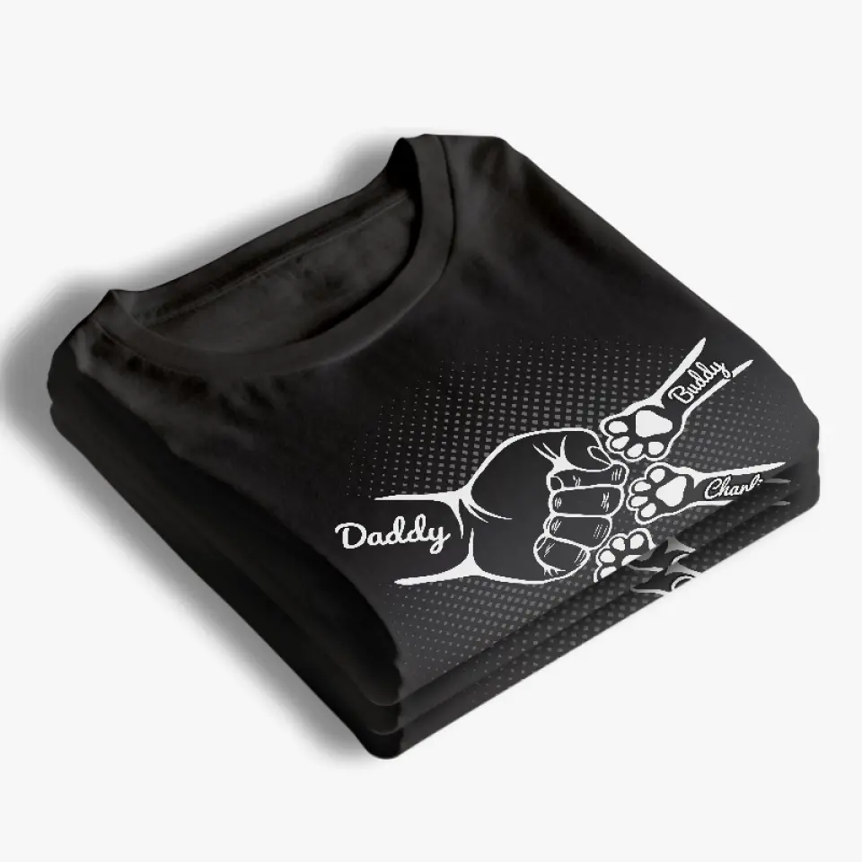 My Family Is My Life - Dog & Cat Personalized Custom Unisex T-shirt, Hoodie, Sweatshirt - Father's Day, Gift For Pet Owners, Pet Lovers - Image 4