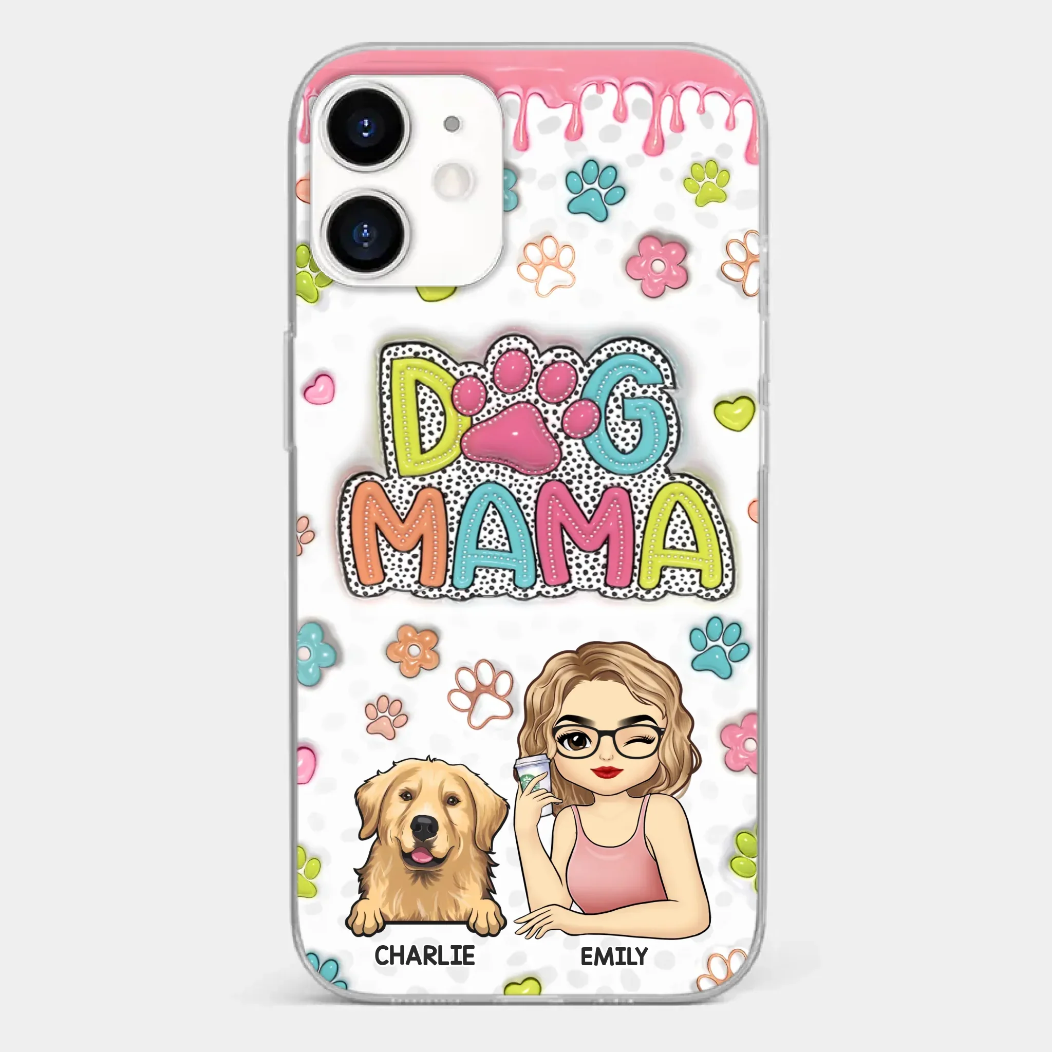 My Fur Babies Have Paws And Tails - Dog & Cat Personalized Custom 3D Inflated Effect Printed Clear Phone Case - Christmas Gift For Pet Owners, Pet Lovers - Image 10