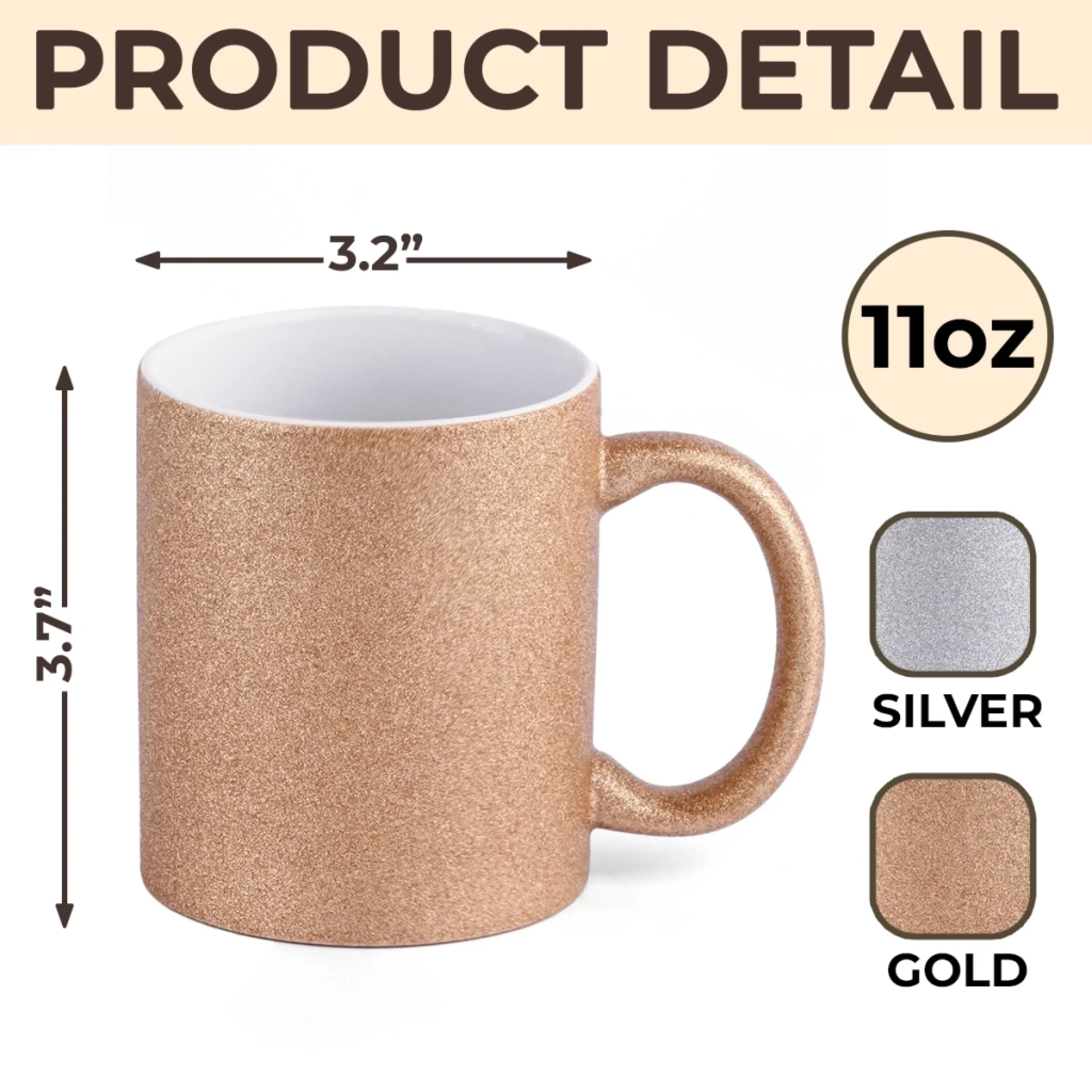 My Heart Clicks With Yours - Couple Personalized Custom Metallic Mug - Gift For Husband Wife, Anniversary - Image 6
