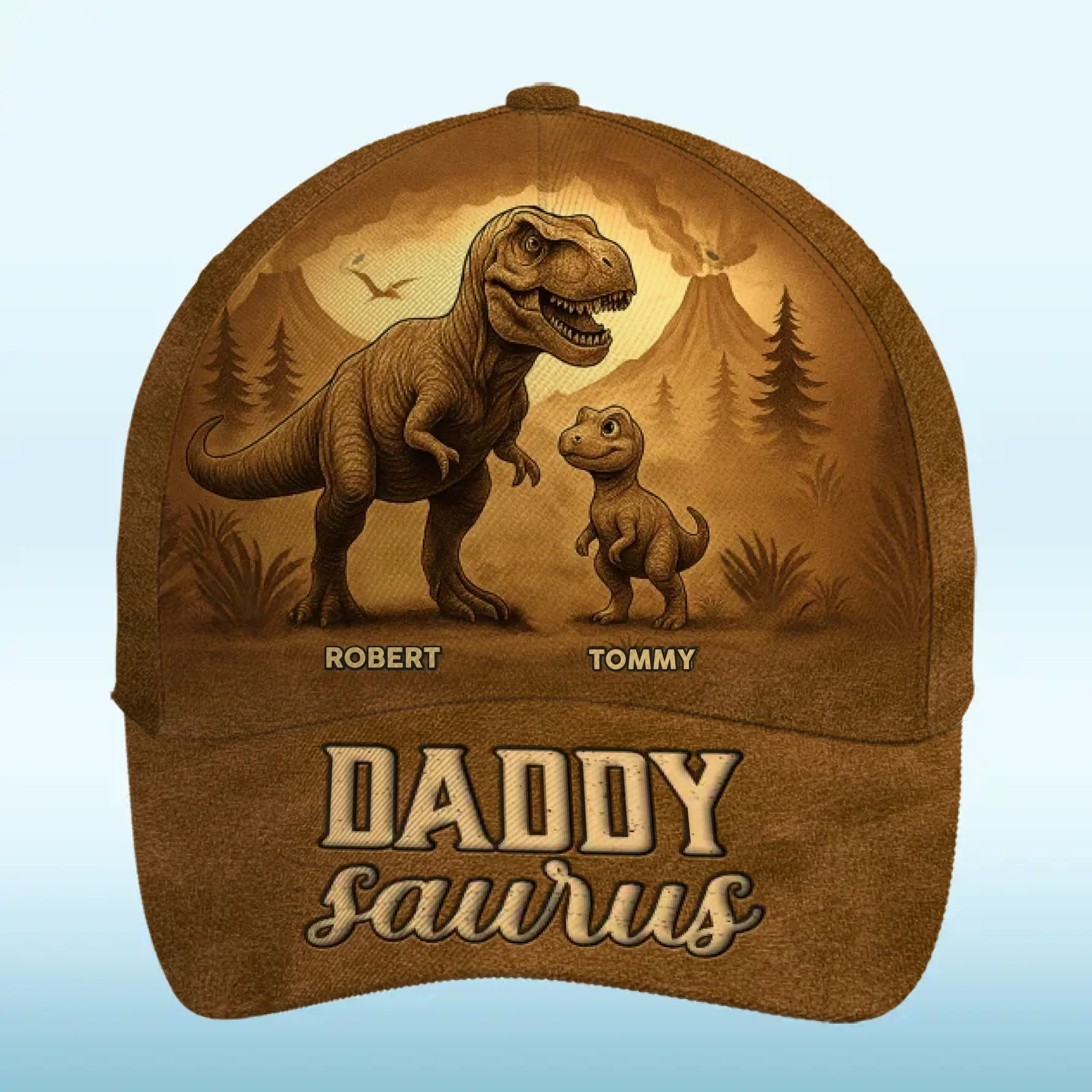 Stomping Through Generations - Family Personalized Custom Hat, All Over Print Classic Cap - Father's Day, Gift For Dad, Grandpa - Image 2