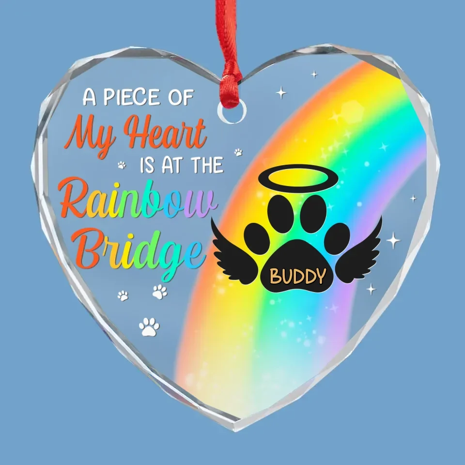 Thanks For Everything I Had A Great Time - Memorial Personalized Custom Circle Glass Ornament - Christmas Gift, Sympathy Gift For Pet Owners, Pet Lovers - Image 6