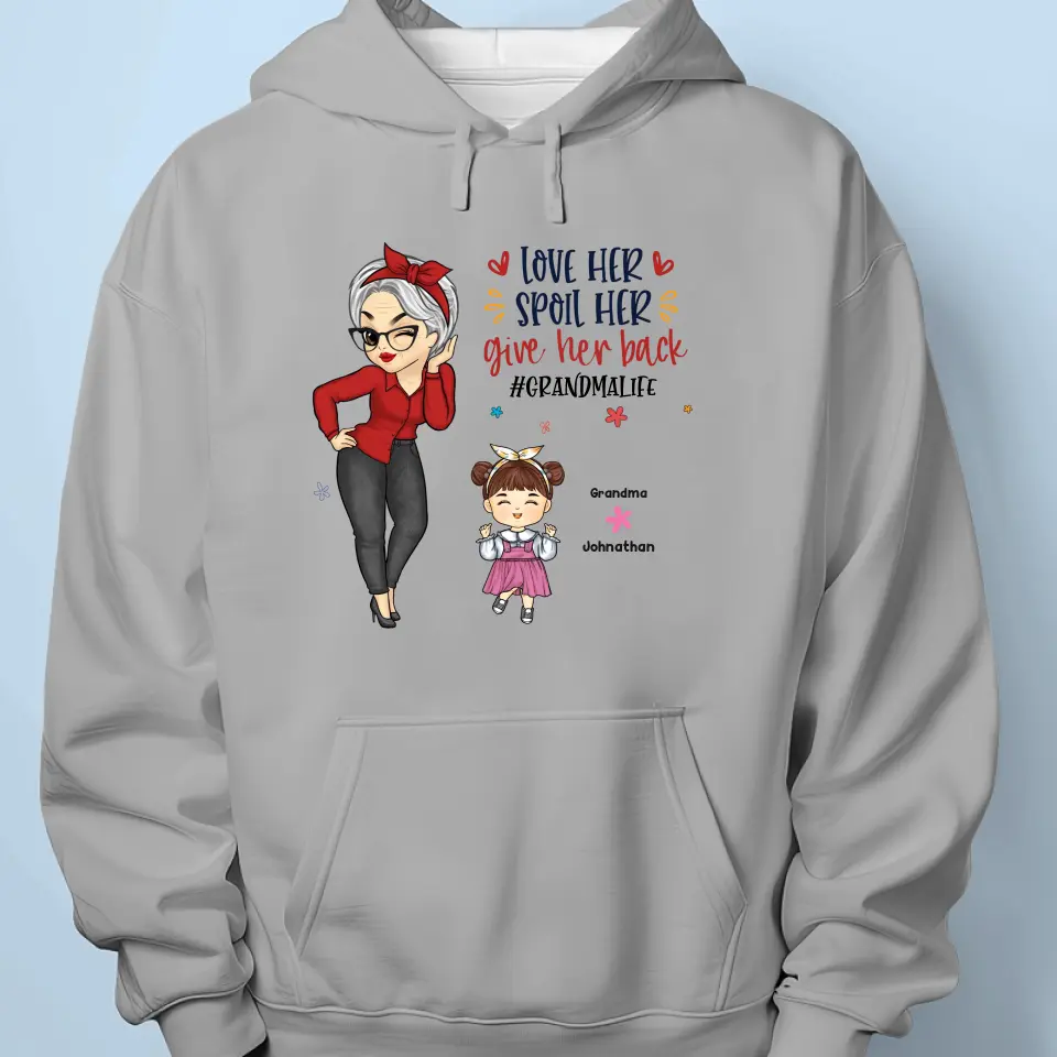 Together On The Road - Family Personalized Custom Unisex T-shirt, Hoodie, Sweatshirt - Gift For Mom, Grandma - Image 5