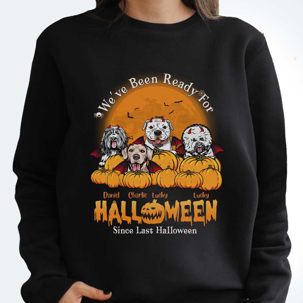 We've Been Ready For Halloween - Personalized Unisex T-Shirt, Hoodie, Sweatshirt - Gift For Pet Lovers, Halloween Gift - Image 3