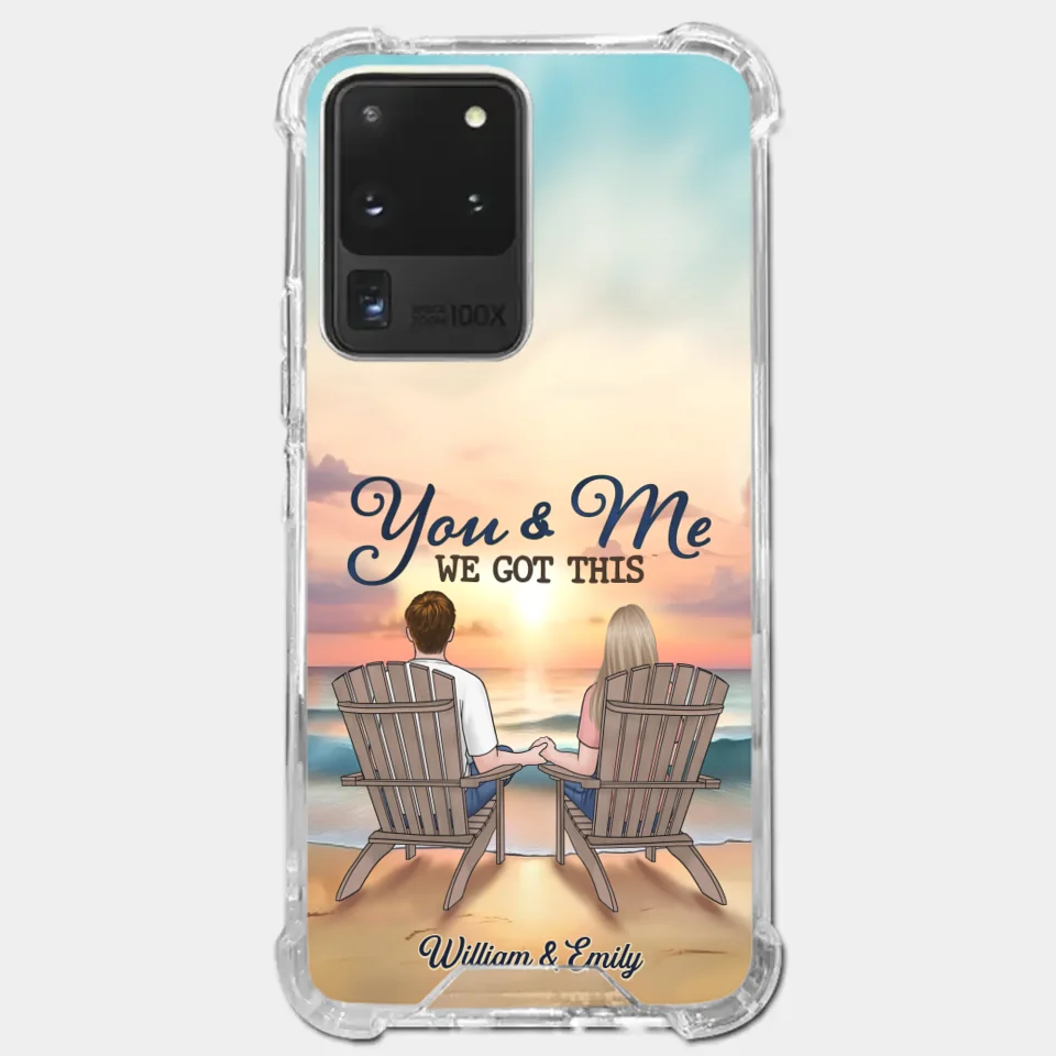 When It’s You And Me, Nothing Else Matters - Couple Personalized Custom Clear Phone Case - Gift For Husband Wife, Anniversary - Image 38