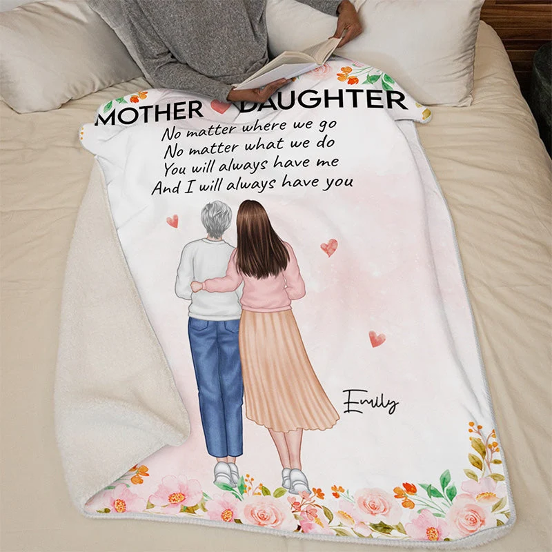 You Are A Unique Mom - Family Personalized Custom Blanket - Christmas Gift For Mom From Daughter - Image 4