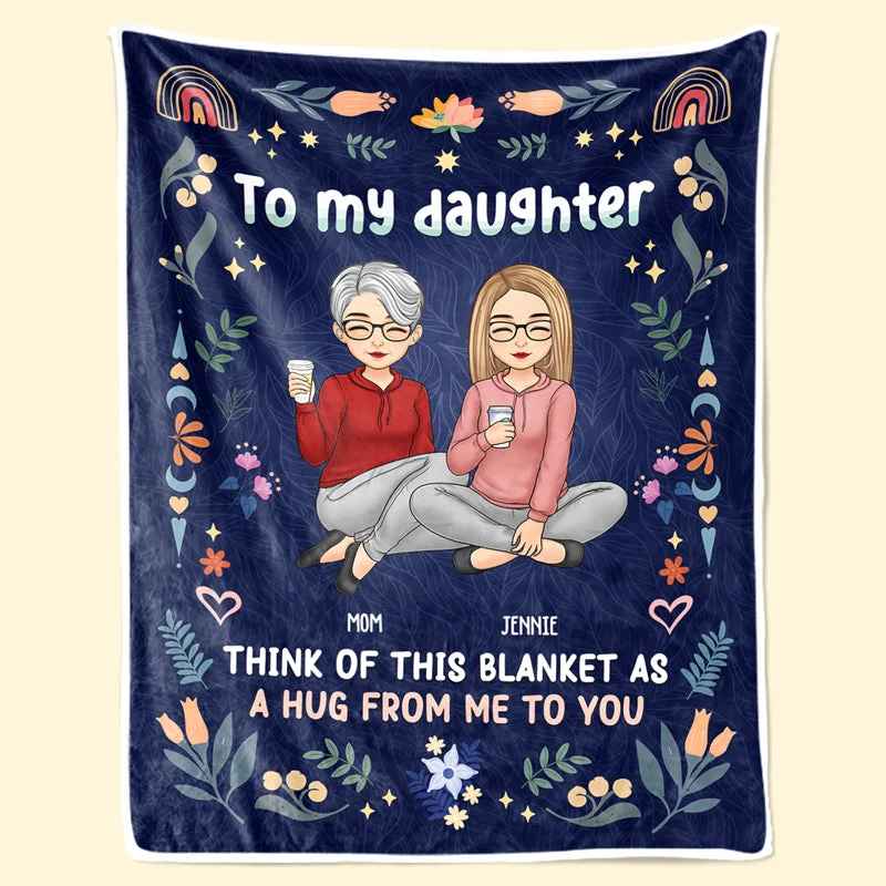 You Are More Than We Ever Expected - Family Personalized Custom Blanket - Christmas Gift From Mom - Image 3