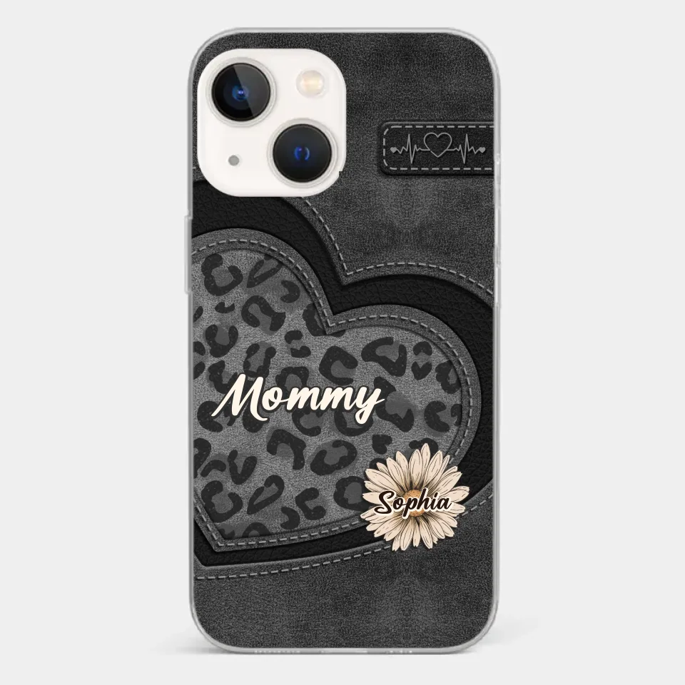 You Are My Forever Flower, Mom - Family Personalized Custom Clear Phone Case - Gift For Mom, Grandma - Image 13