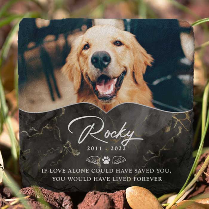 Dog Memorial Gifts for Loss of Dog, Cemetery Decorations for Grave, Dog Memorial Stone, Pet Memorial Gifts, Pet Loss Gifts, Pet Memorial Stones, Cat Memorial Gifts, Gifts for Cat Lovers - Image 3